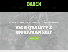 Tablet Screenshot of baronsnaps.com